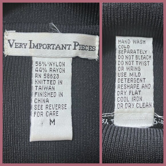 Vintage Y2K Black Multicolor Sequin Going Out Top S/M Whimsigoth Fairy Goth Tank - Picture 7 of 8